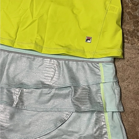 Fila top & Lucky In Love Tennis Skort 2-Piece outfit - Picture 8 of 16